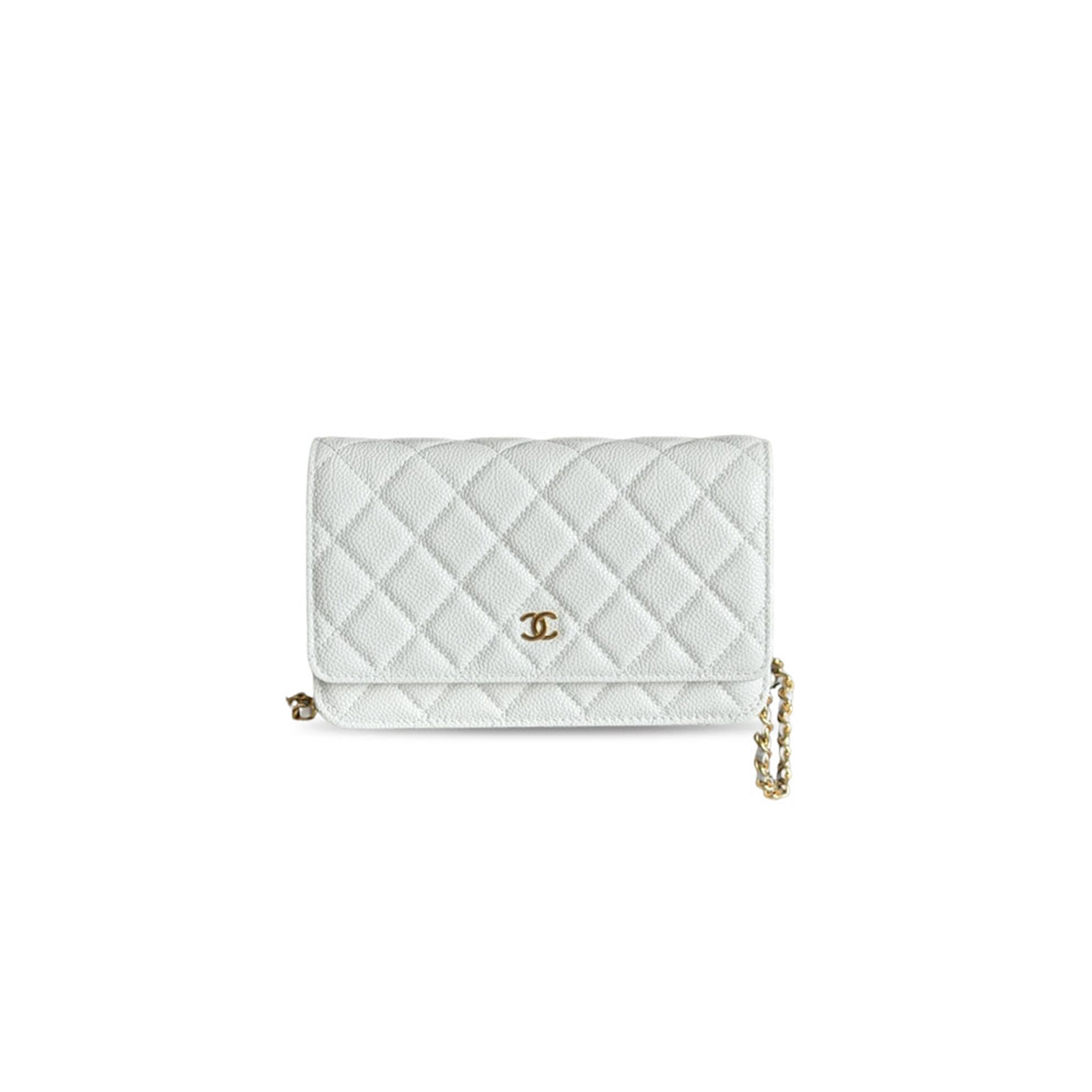 CHANEL CAVIAR QUILTED WALLET ON CHAIN WOC AP0250 (19*13*3cm) 